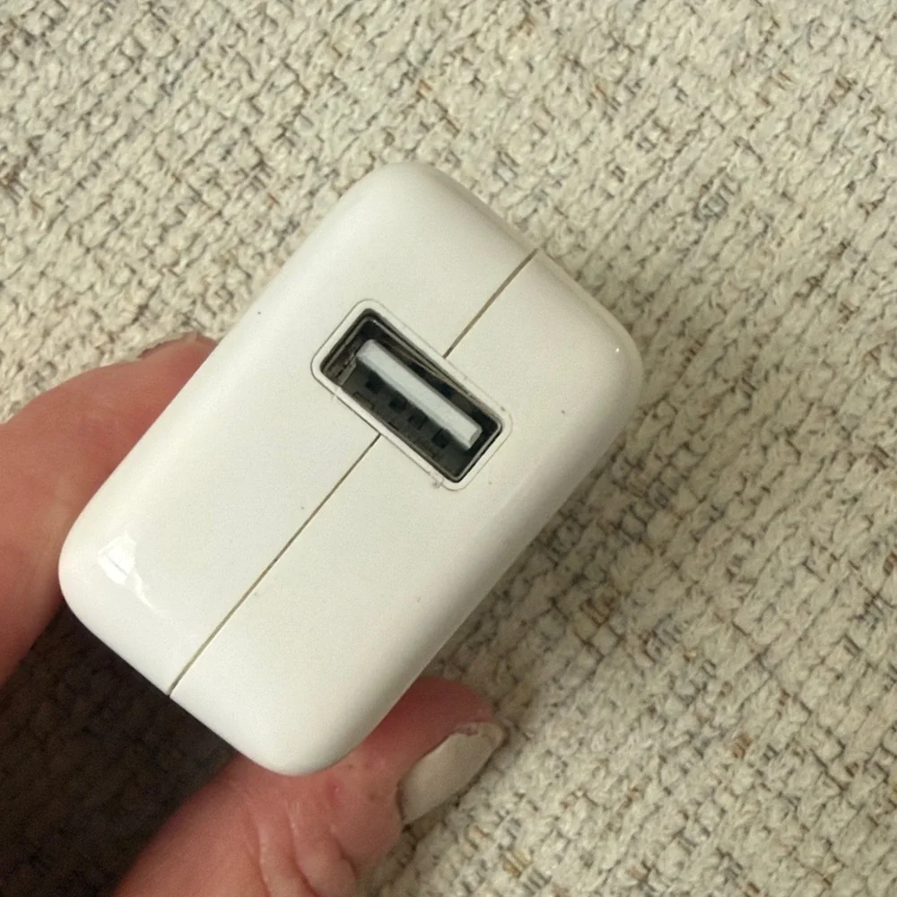 10W USB White Square Power Adapter